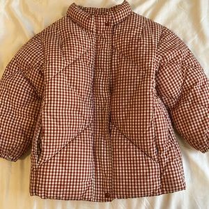 Zara kids 4-5 years old girl winter jacket